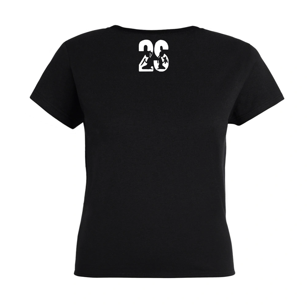 2SISTERS - Camiseta entallada logo Front/Tras Modelo 1 - Imagen 2