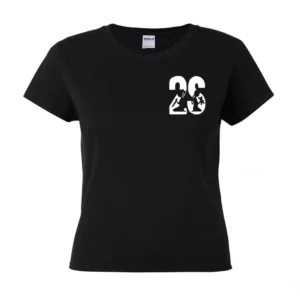 2SISTERS - Camiseta entallada logo Front/Tras Modelo 2