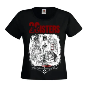 2SISTERS - Camiseta entallada  "The Devastating Clock V Aniversario"