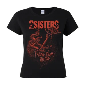 2SISTERS - Camiseta “Falling from the Top” Entallada
